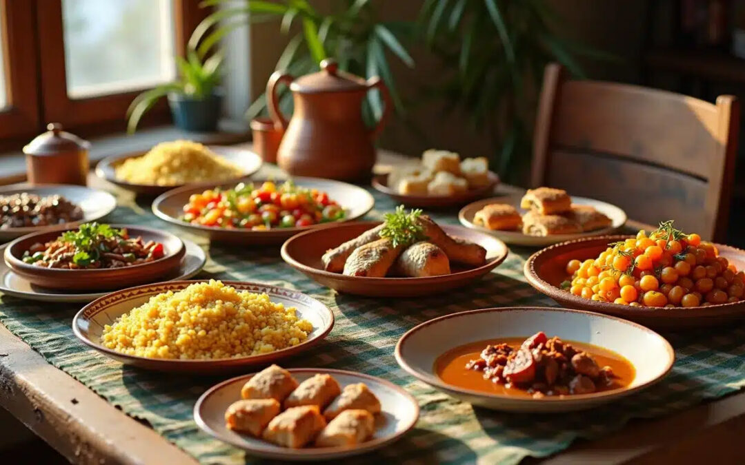 Le repas traditionnel algérien : histoire, saveurs et art de vivre